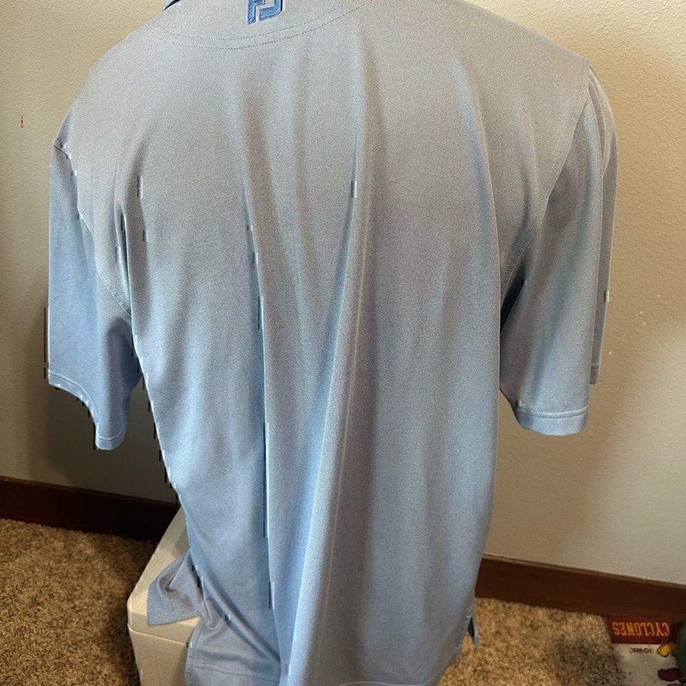 FootJoy Mens XL Short Sleeve Polo Cattails emblem - Picture 3 of 5